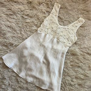 Cottagecore Lacey Mini Slip Dress